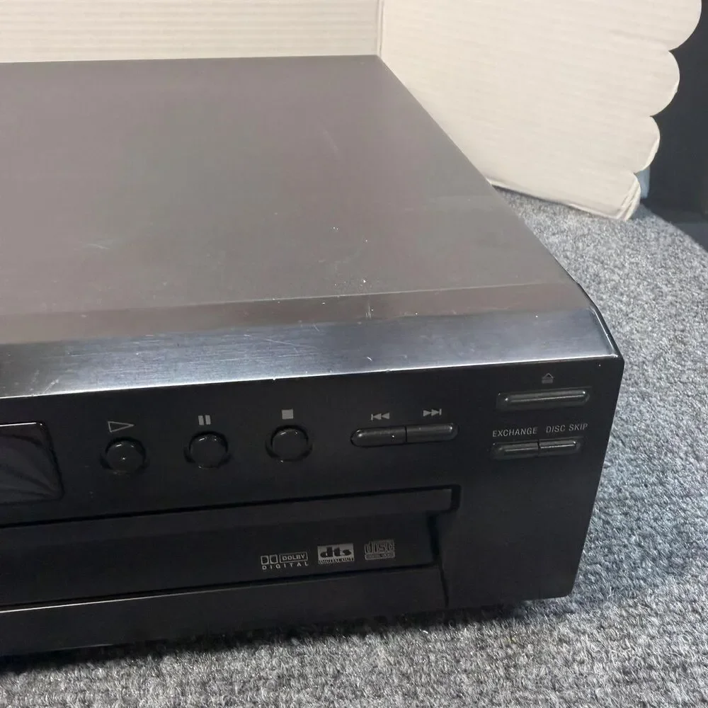 Sony DVD CD Player Black DVP-NC615 5 Disc Changer Coax S-Video Parts Repair
